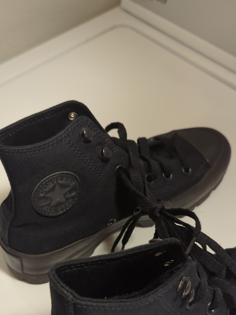 Converse Black High-Top Canvas Sneakers